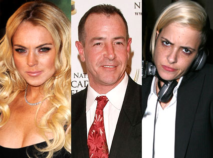 Lindsay Lohan, Michael Lohan, Samantha Ronson Lindsay Lohan, Michael Lohan, Samantha Ronson